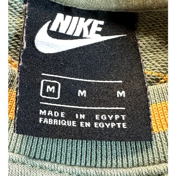 VTG NIKE Sportswear Athletic Dept Sage Green Pullover Sweatshirt Men's Size M - Picture 5 of 6